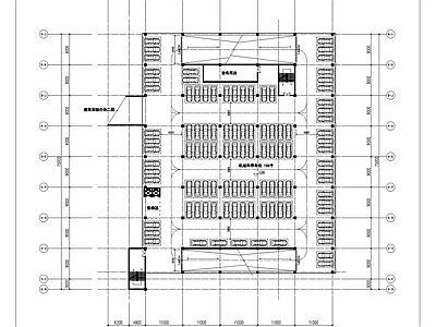 现代风格停车楼建筑 施工图 停车楼
