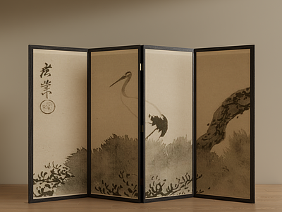 新中式屏风