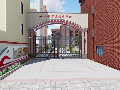 欧式入口大门