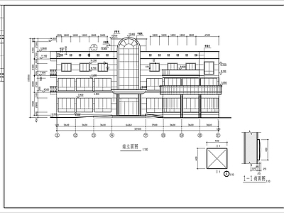 3层工具公司办公楼建筑 施工图