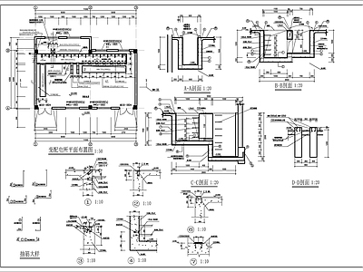 变电所建筑 施工图