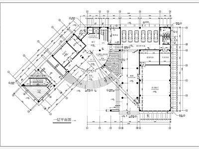 7层办公楼建筑 施工图