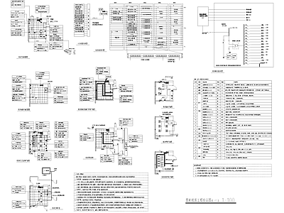 弱电机房电气及装饰工程 施工图 建筑电气 电气图