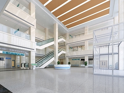 医院大厅 现代医院大厅