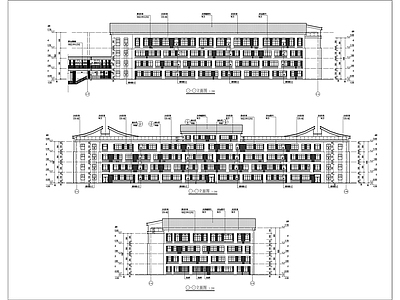 界石二小学校工程建筑 施工图