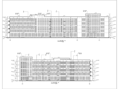 工业园区小微创业园建筑 施工图 工业建筑