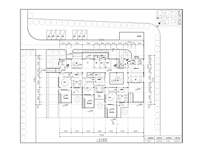 幼儿园建筑 施工图