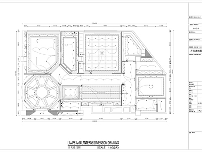 郑州中式会所室内 施工图 效果图