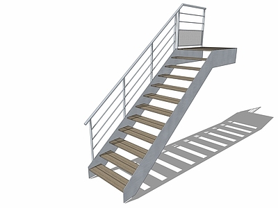 现代风格扶手楼梯 户外