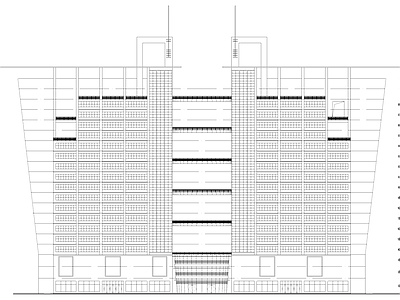 小县城酒楼建筑 施工图