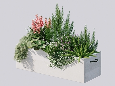 现代花箱 组合