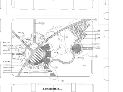 广场绿地景观 施工图