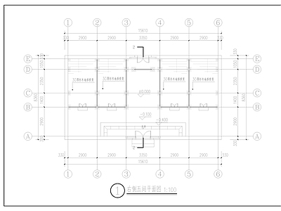 古建筑亭子景观 施工图