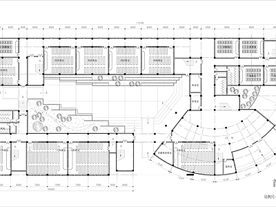 职业学校教学楼室内 施工图