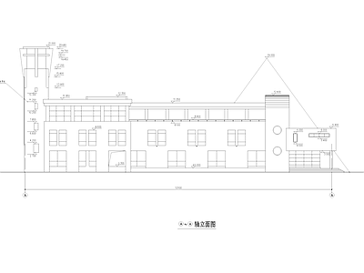 现代新桥山水居社区幼儿园建筑 施工图