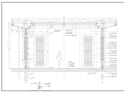 新中式廊架节点 施工图