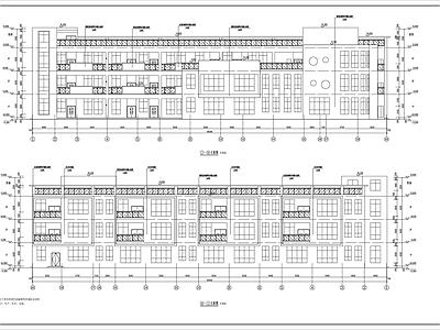 现代风格幼儿园建筑 施工图