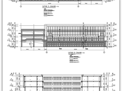 产业园区多层写字楼建筑 施工图