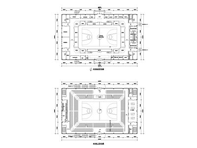 体育馆建筑总平图