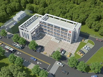 现代医院 门诊楼