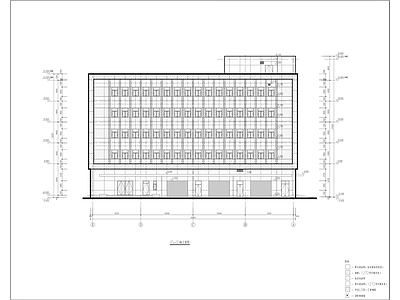 川航基地现场运行维修基地建筑 施工图 工业建筑