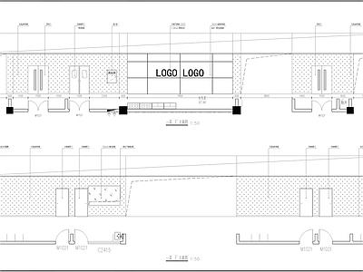 疾病预防控制中心实验室标准化装修建筑 施工图