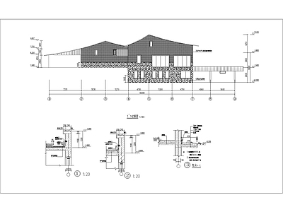 游客中心建筑 施工图