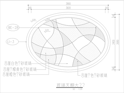 现代地面拼花图块