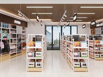 现代玩具礼品店 文具店