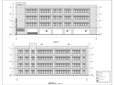 悦来第二小学建筑 施工图