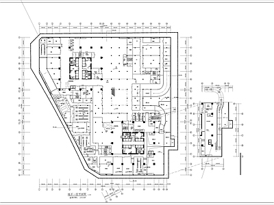 现代风格环球金融中心建筑 施工图