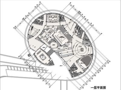 遗址博物馆平面图