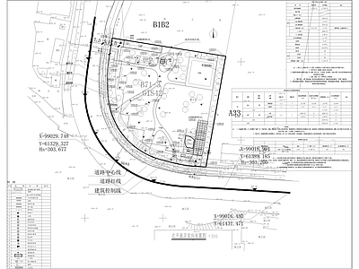 城市公园节点公共停车场 施工图 景观