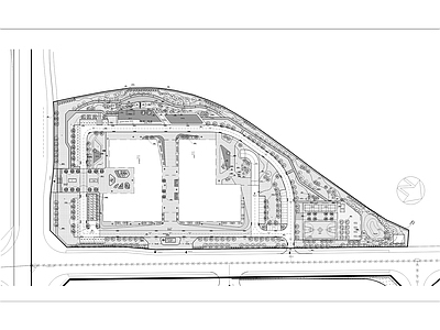 多式联运示范基地项目景观绿化 施工图