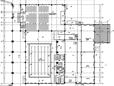 学校多功能综合体育馆建筑 施工图