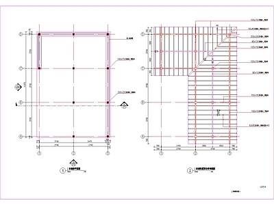 廊架详图 施工图