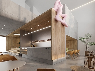 现代甜品面包店 文旅商店 网红奶茶店 亲子乐园