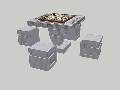 石桌象棋