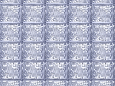 白色透明玻璃砖