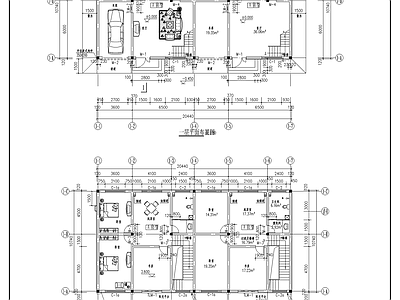 别墅建筑图 施工图