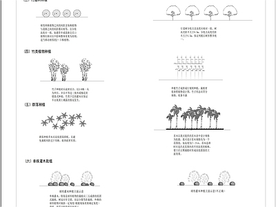 园林植物种植规范设计说明