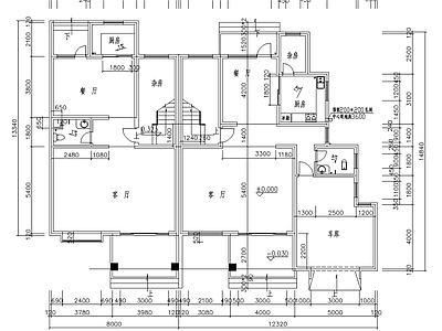 住宅建筑方案图 施工图