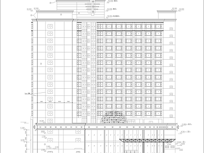 高层酒店建筑 施工图