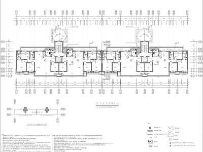 7层板楼住宅节点 施工图