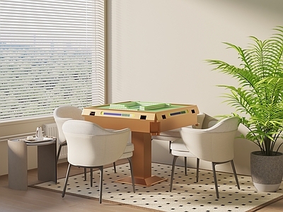 现代麻将桌 棋牌桌