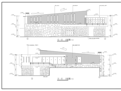 玄武湖某国际大酒店建筑 施工图