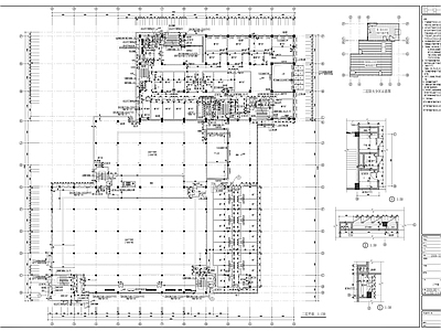 游泳馆及全民健身中心建筑 施工图 游泳馆建筑