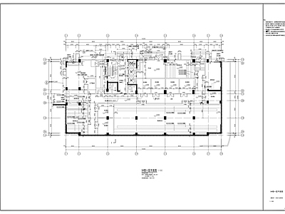 十六层高层办公大楼 施工图