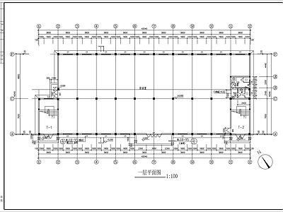 园区三层综合楼建筑 施工图