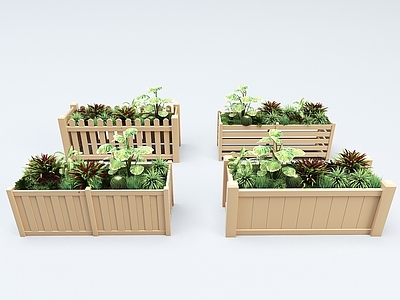 现代花箱